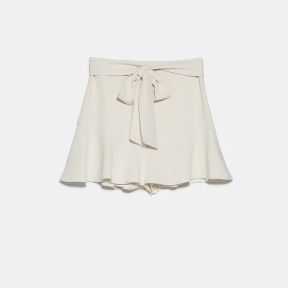 Zara Tied Skort NWT